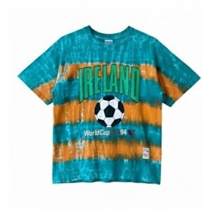 NWT! 1994 World Cup Ireland Tie-Dye Short Sleeve T-Shirt Size XXL RARE!